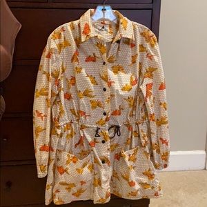 Vintage fish print top